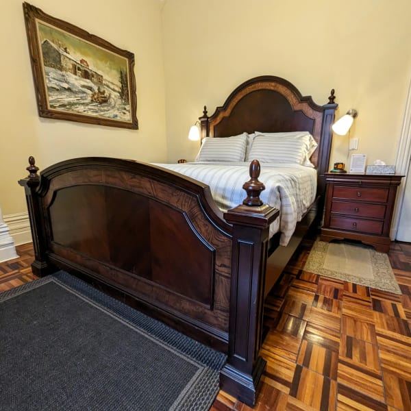 Chambre du gîte Manoir aux Pains d'Épices.