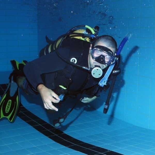 Scuba diving courses.