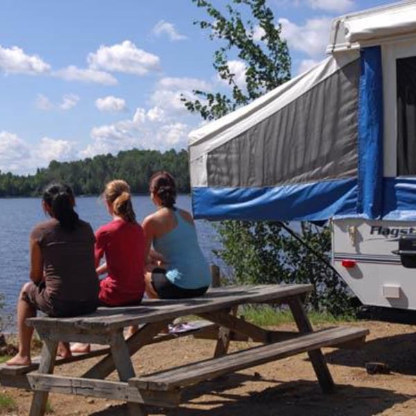Camping de la réserve faunique La Vérendrye