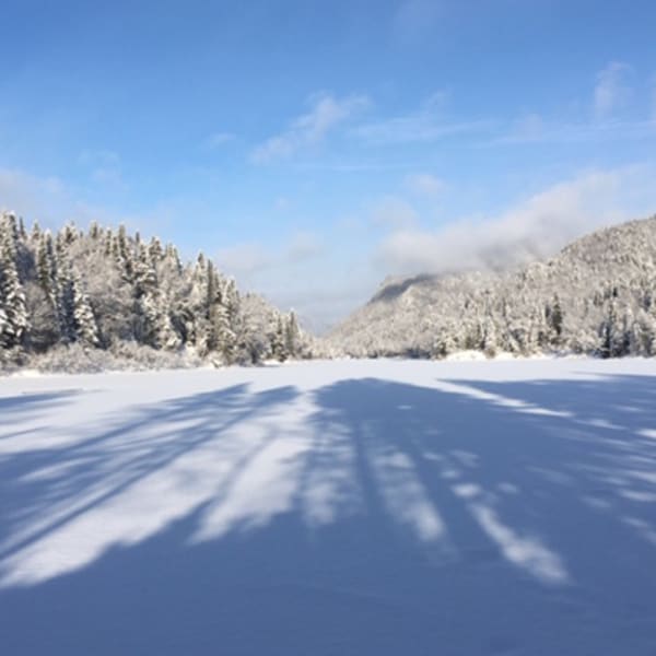Campground at Parc national de la Jacques-Cartier