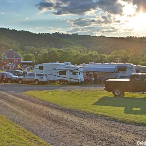 Camping at Parc de la Gorge de Coaticook