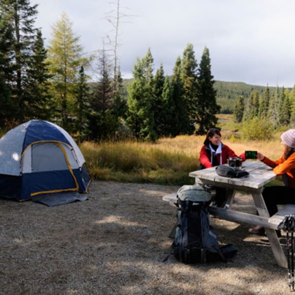 Camping du parc national des Grands-Jardins