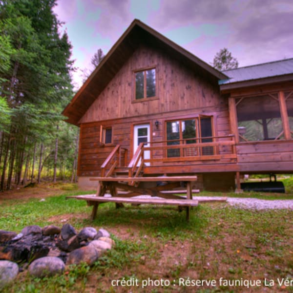 Chalets de la réserve faunique la Vérendrye