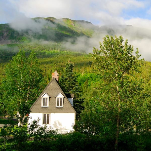 Cabins at parc national de la Gaspésie