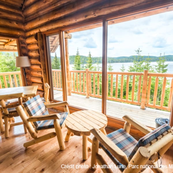 Chalets du parc national des Monts-Valin