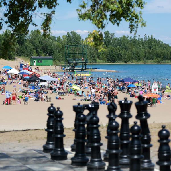 Plage Le Sablon et Shérifville