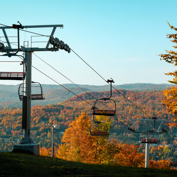 Sommet Saint-Sauveur fall foliage