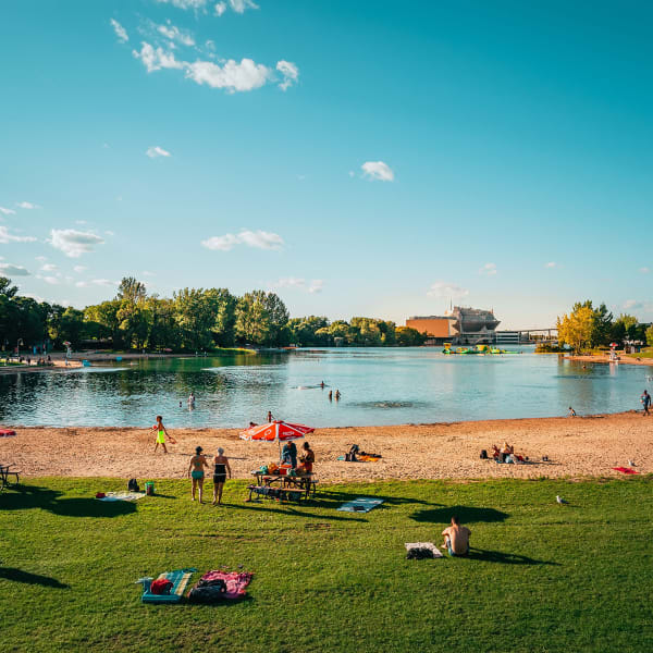 Plage Jean-Doré du Parc Jean-Drapeau