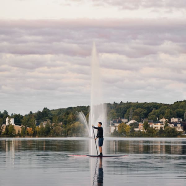 paddleboarding in Granby