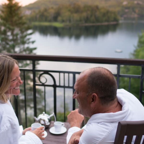 Relaxing in the Laurentians
