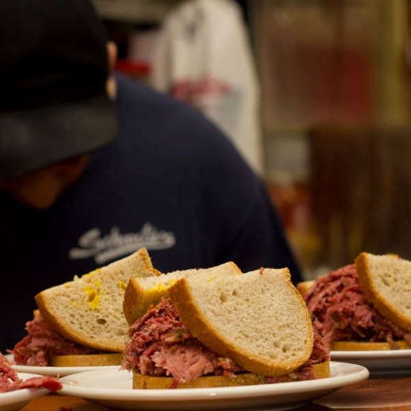 Smoked meat Sandwich.