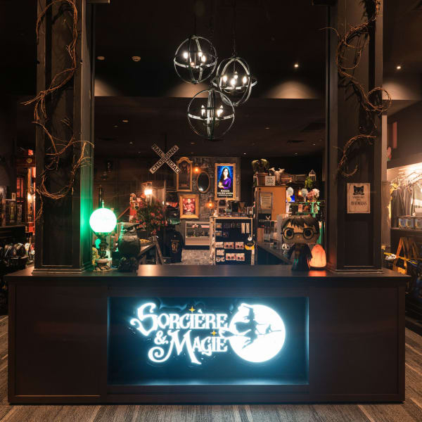 Witch and Magic shop.