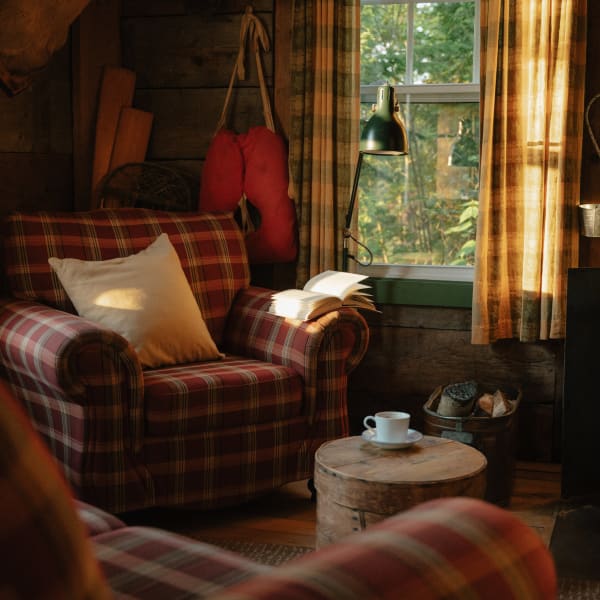 The interior of a cabin, Vieux Loup de mer.