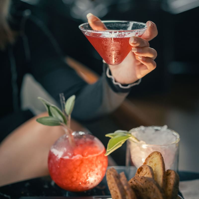 Cocktail at the 1608 bar - Fairmont Le Château Frontenac