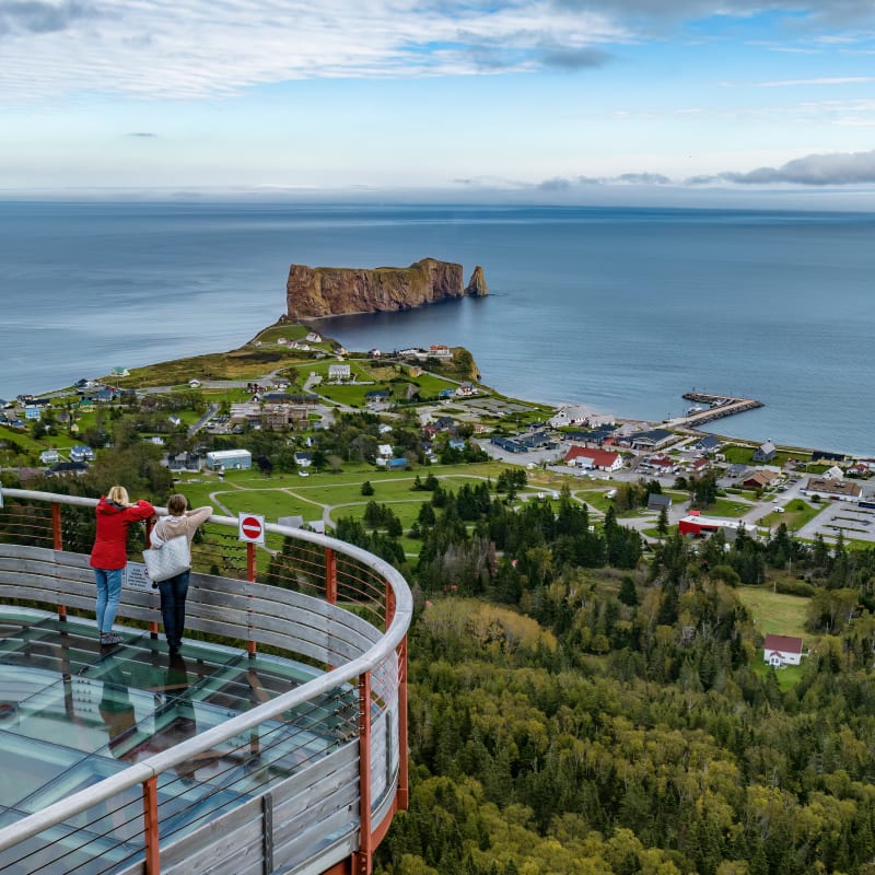 The Peninsula Path: your road trip to adventures in Eastern Québec - Lookout point