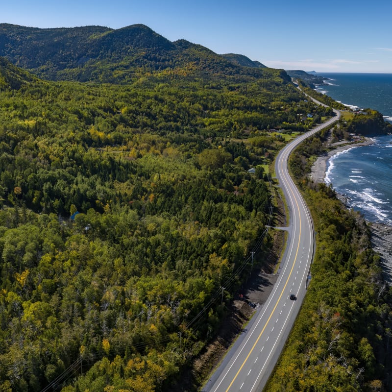 The Peninsula Path: your road trip to adventures in Eastern Québec - Scenic route