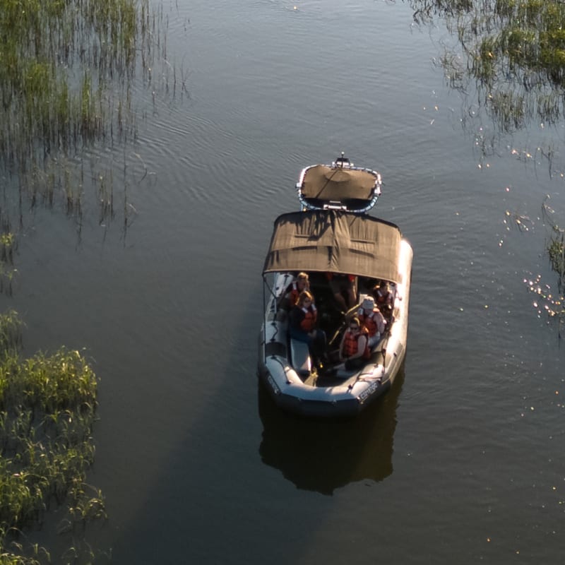 Bateau d'Excursion sur le lac St-Pierre.