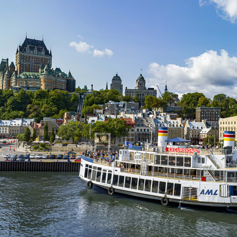 Croisières AML (Lévis) : quai Québec