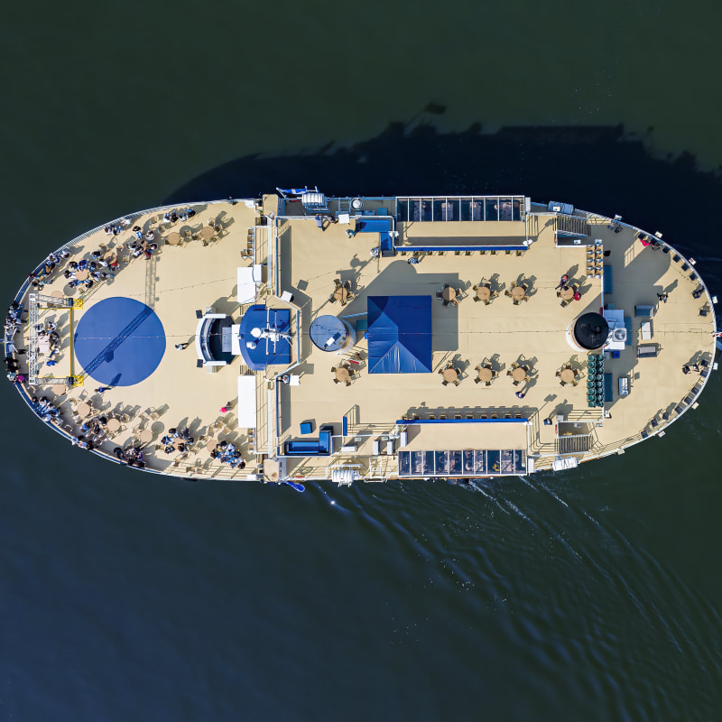 Croisières AML (Lévis) : vue aérienne