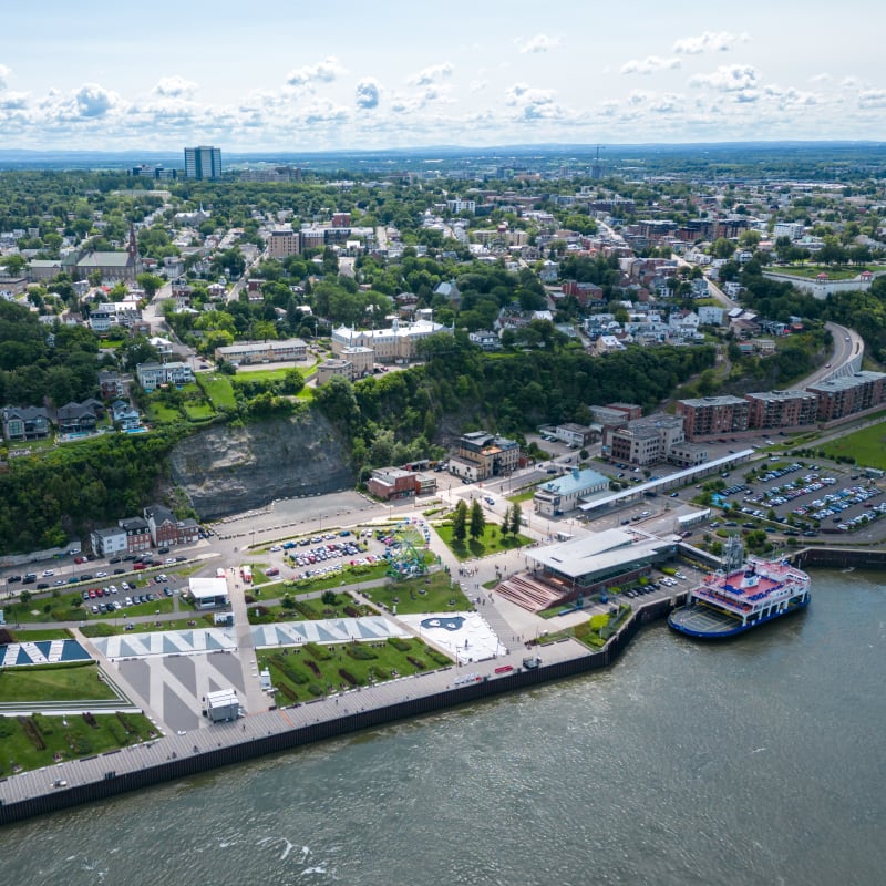 Croisières AML (Lévis) : Quai de Lévis