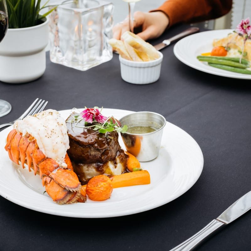 Croisières AML (Lévis) : assiette de viande