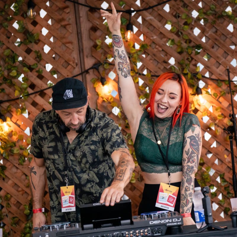 Le Festibière de Québec - Two DJs
