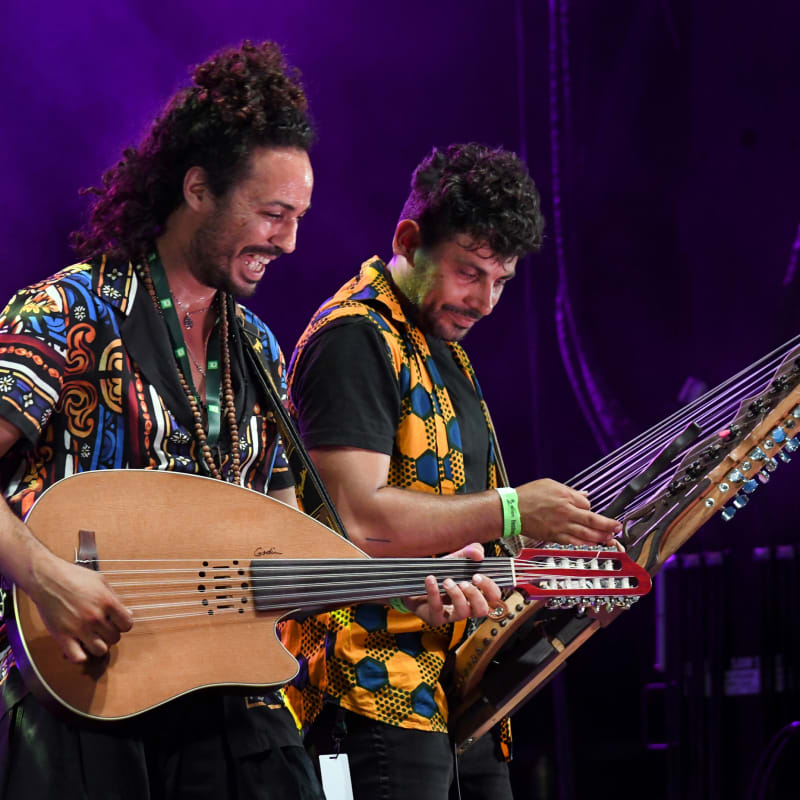 Festival international Nuits d'Afrique - Two musicians