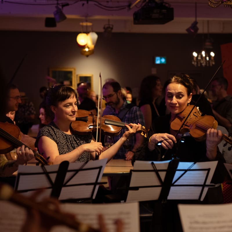 Montreal Baroque Festival - violinists