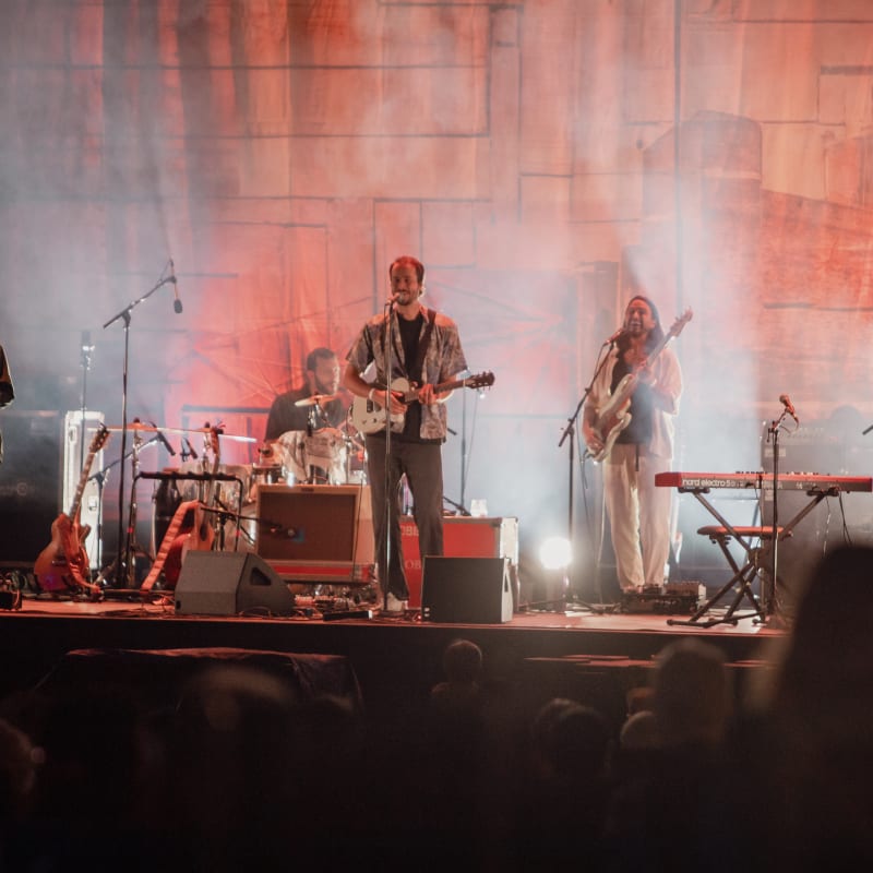 Festival SuperFolk Morin-Heights - Musiciens sur scène