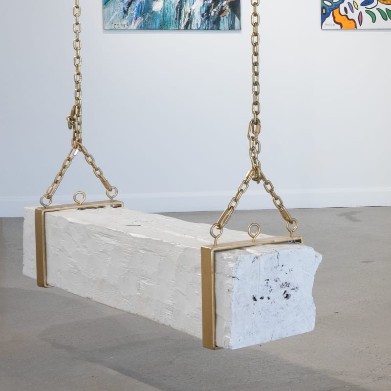 Galerie Angelina - Œuvres d'art dans une salle blanche