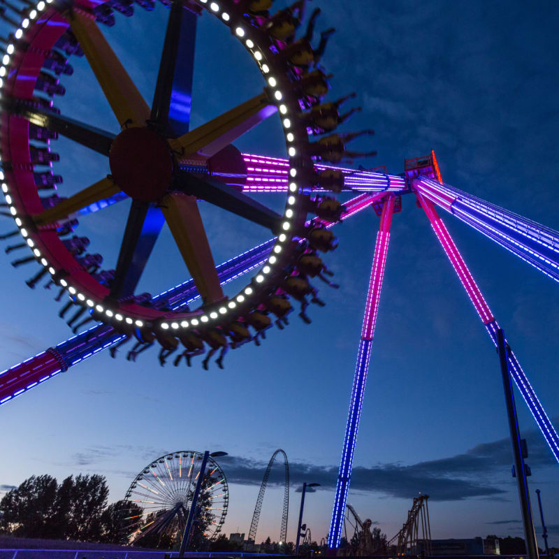 Montagne russe La Ronde Six Flag