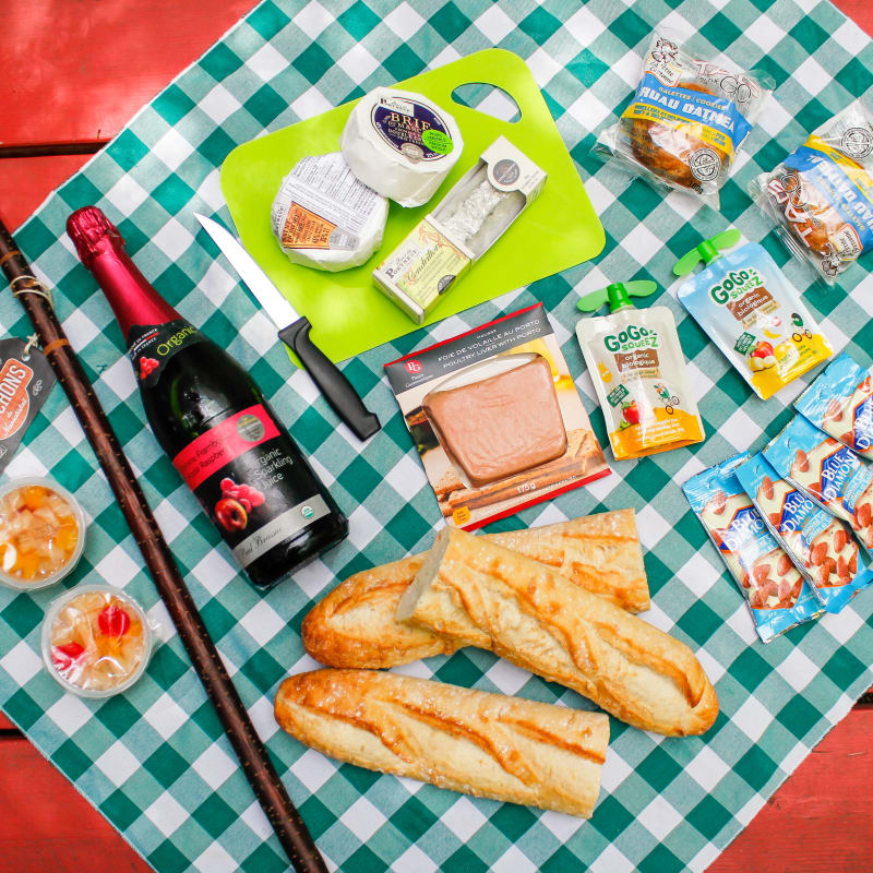 Picnic bundle at la Vallée Secrète