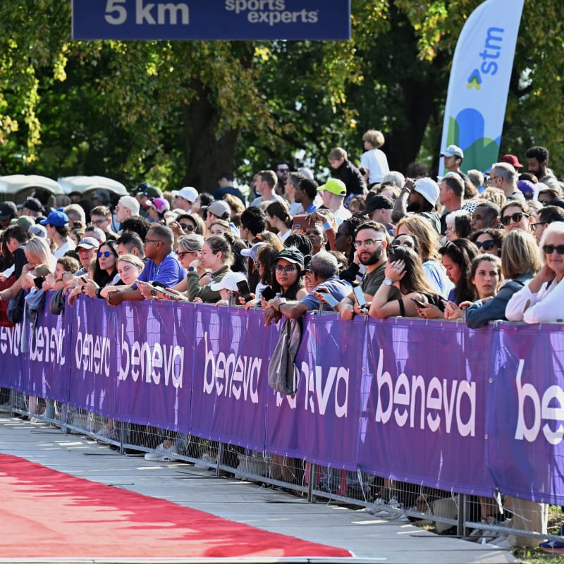 Marathon Beneva de Montréal - Spectators