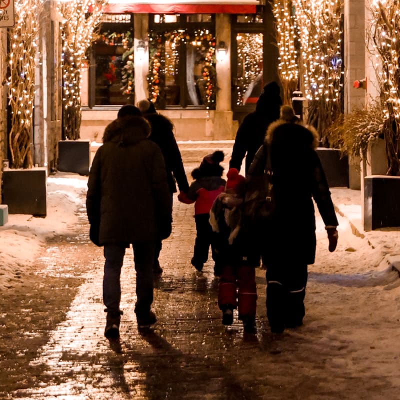Ideas for a winter family vacation in Quebec