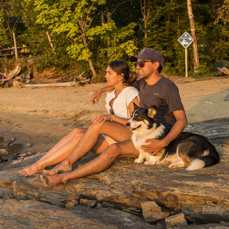 A summer of nature discoveries with Quebec Adventure Outdoor - Canoe-camping, Parc régional Kiamika