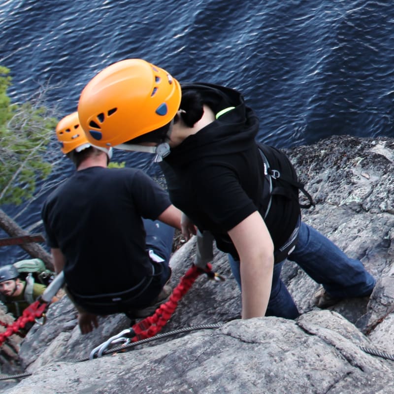 A summer of nature discoveries with Quebec Adventure Outdoor - Kayaking and climbing, Parc Aventures Cap Jaseux