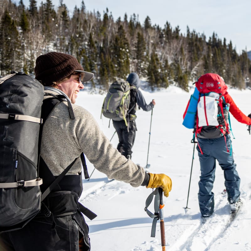 Winter fun in Saguenay–Lac-Saint-Jean - Cross-country skiing, Fjord en kayak