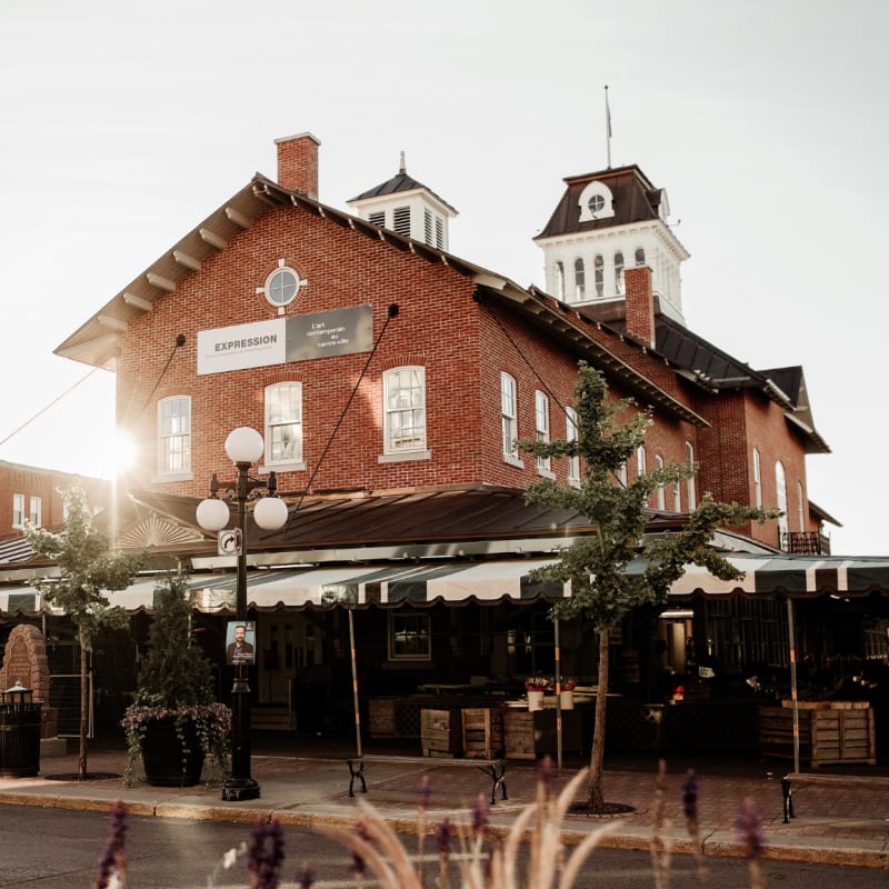 Let the pleasure grow in Saint-Hyacinthe and the area! - Public market, downtown Saint-Hyacinthe
