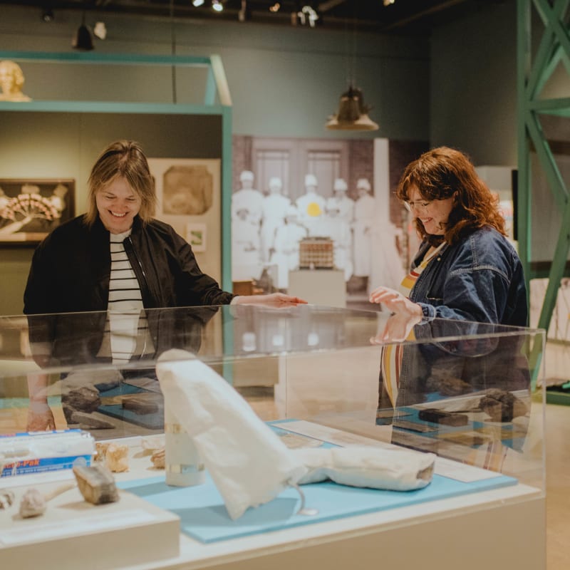 Exposition intérieure au Musée Minero