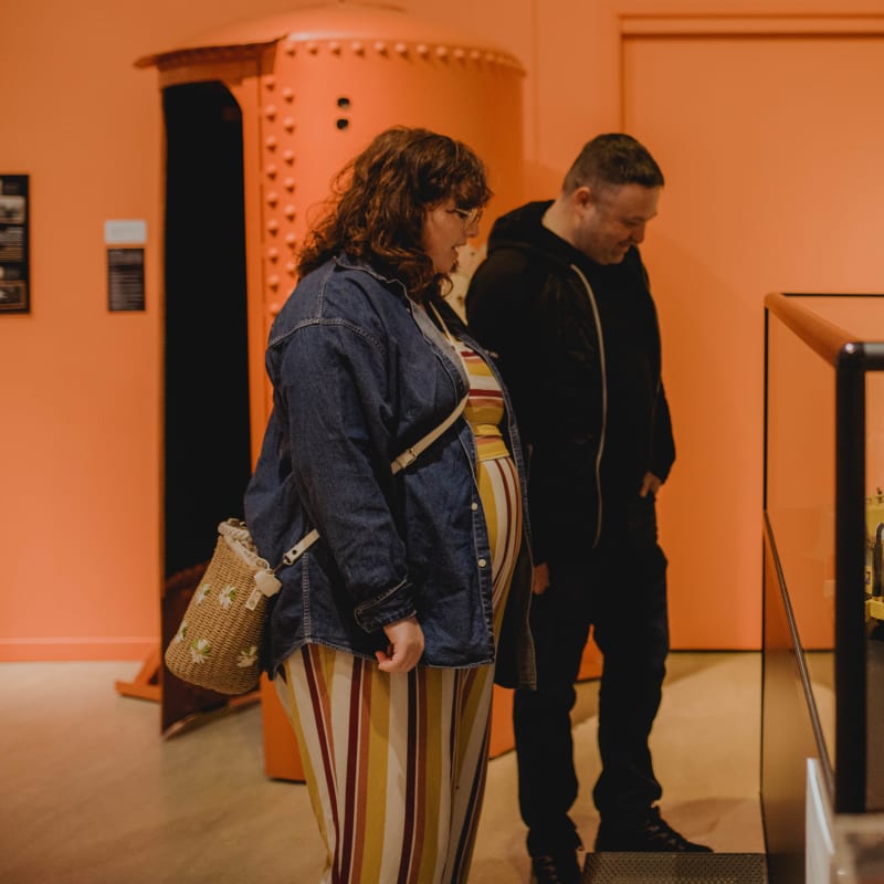 Exposition intérieure au Musée Minero