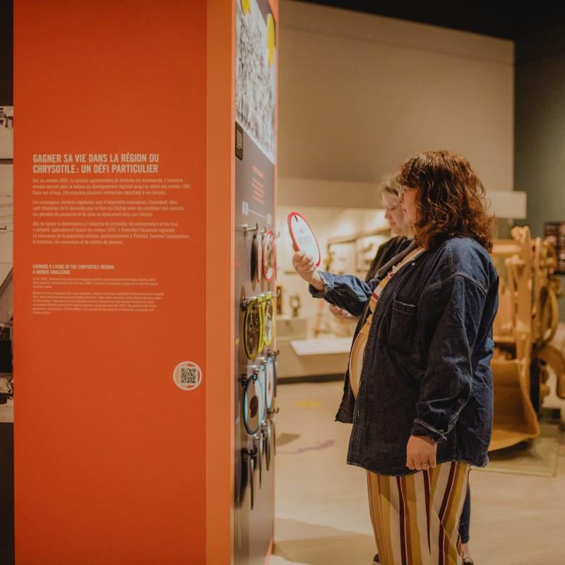 Exposition intérieure au Musée Minero