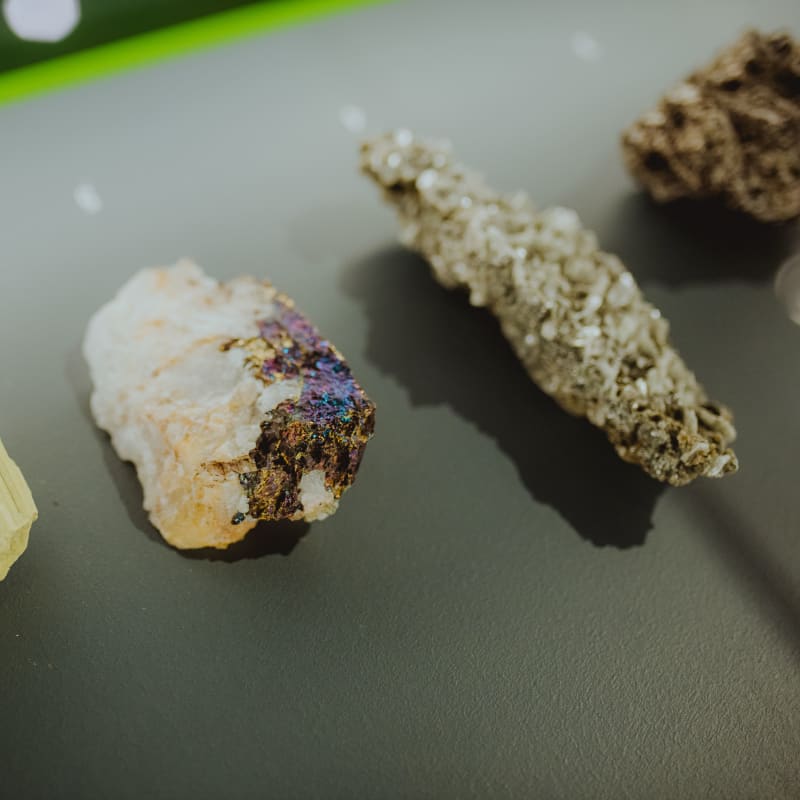 Pierres et minéraux au Musée Minero