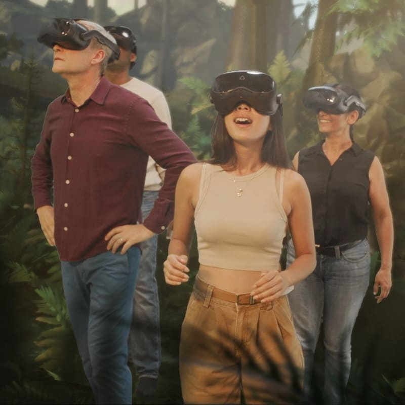 Réalité virtuelle dinosaures