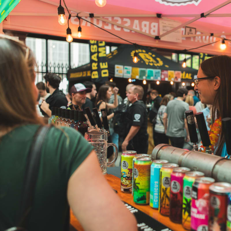 Stand de bières