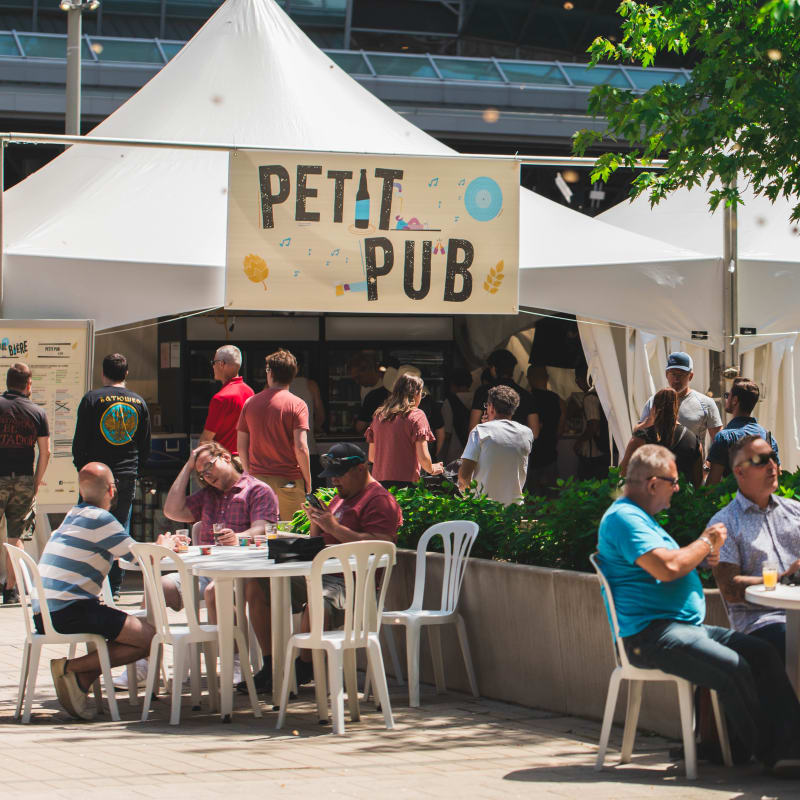 Terrasse du festival