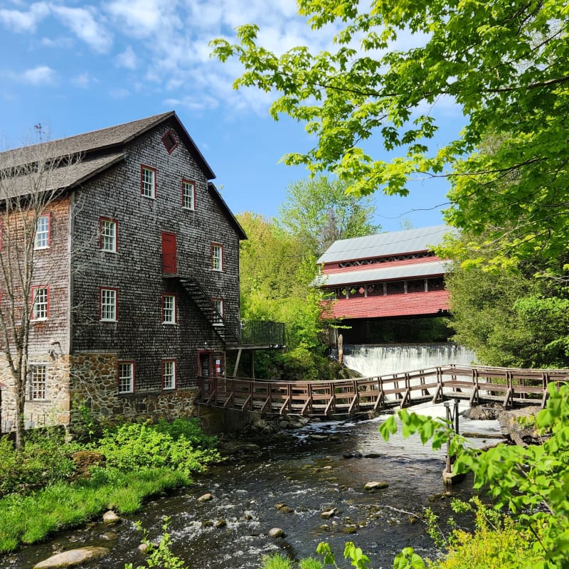 Exterior of the Ulverton Wool Mill