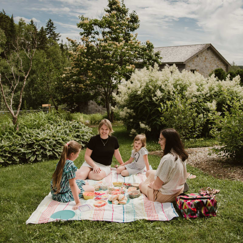 A picnic at Moulin La Lorraine