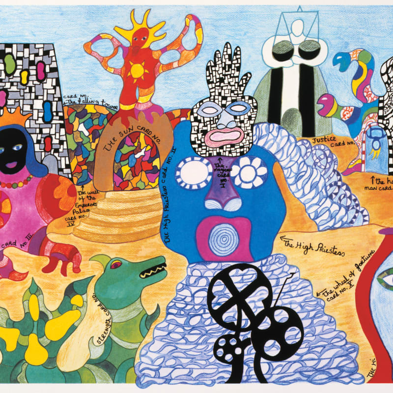 Tarot Garden by Niki de Saint Phalle