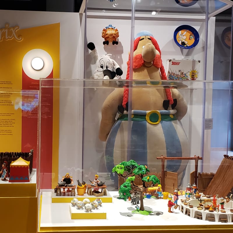 Toy exhibit at Musée POP.
