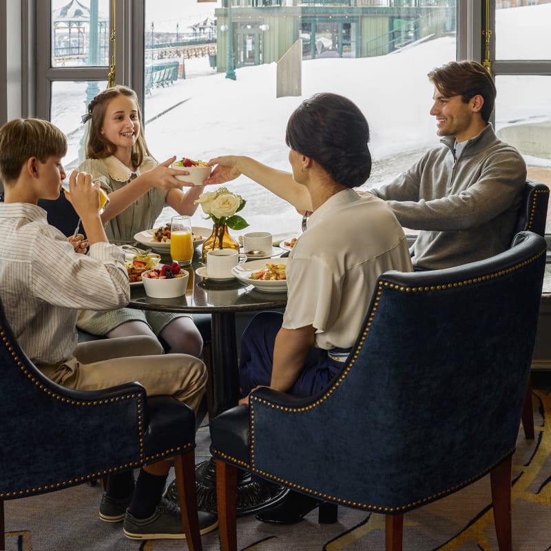 Family breakfast